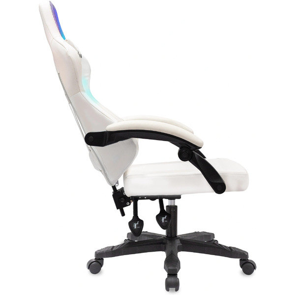 Кресло игровое Knight Wolf RGB (белый)