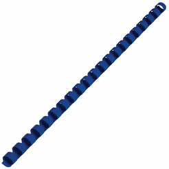 Пластиковые пружины для переплета BRAUBERG A4 12 мм 100 шт 530914 (синий)