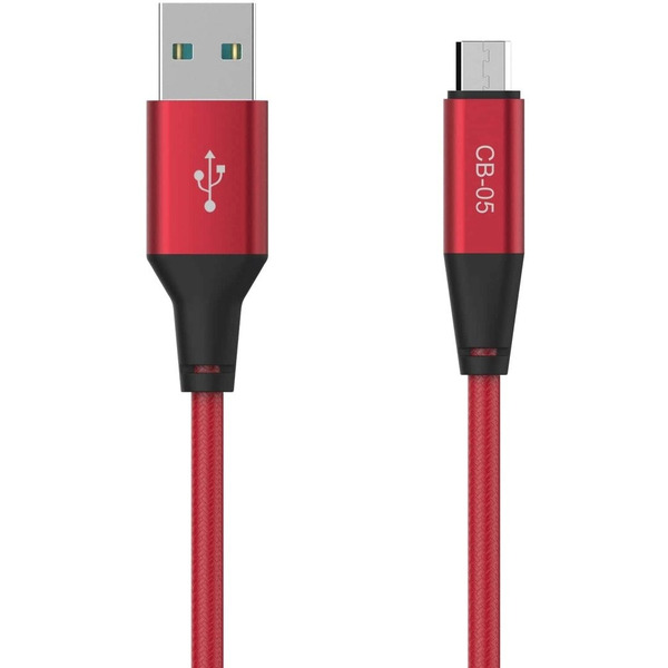 Кабель Celebrat CB-05 Micro USB (1 м, красный)