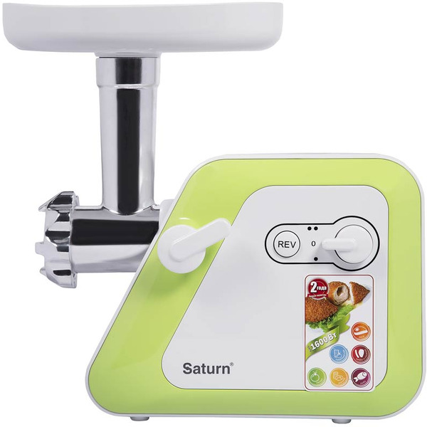 Электромясорубка SATURN ST-FP0095 зеленая