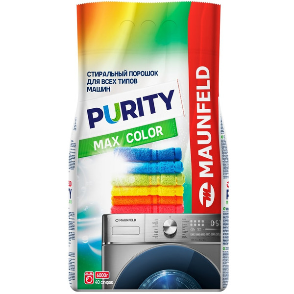 Стиральный порошок MAUNFELD Purity Max Color Automat (MWP6000CA)