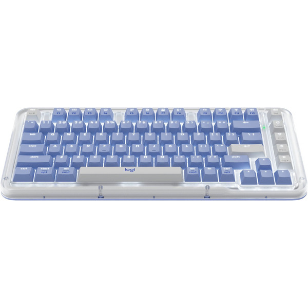 Клавиатура Logitech Alto Keys K75M 920-013301 (белый/синий, с гравировкой)