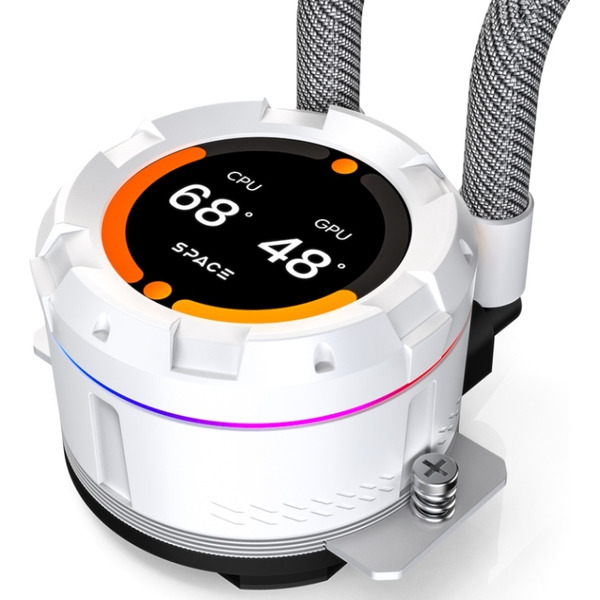 Система жидкостного охлаждения для процессора ID-Cooling Space SL240 XE WHITE