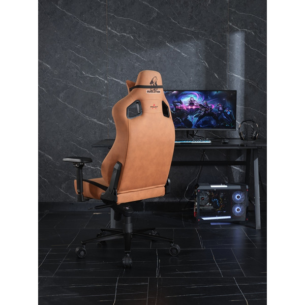 Игровое кресло Evolution Project A Fabric (коричневый)