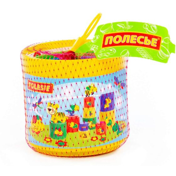 Занимательная пирамидка Полесье 52582 №3 (9 элементов)