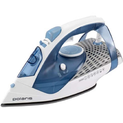 Утюг POLARIS PIR 2860AK 3m (белый/синий)