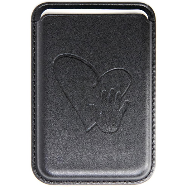 Кардхолдер MagSafe 5 ЭЛЕМЕНТ "Дай 5 добру" (Черный)