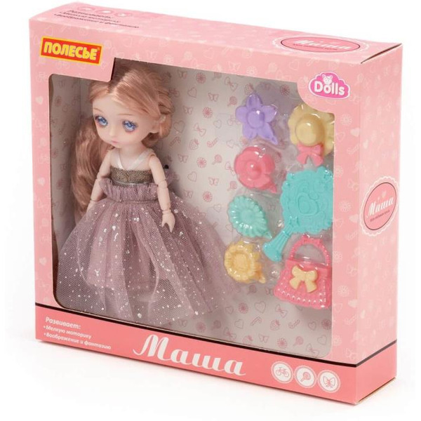 Кукла Полесье Маша у стилиста + аксы (7) (в коробке №2) 03304