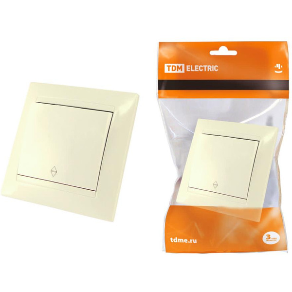 Выключатель TDM Electric Лама SQ1815-0106