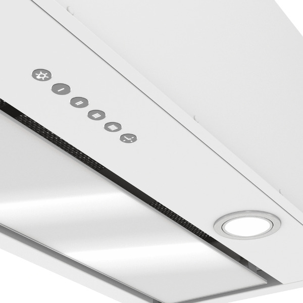 Кухонная вытяжка ELIKOR Cube 90П-1000-Э4Д белый/белое стекло 277204