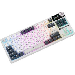 Клавиатура Royal Kludge RK S85 White Night (Cloud switch)