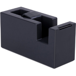 Диспенсер для скотча канцелярский Deli Nusign NS121 (черный)