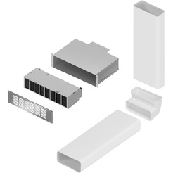 Комплект воздуховодов MAUNFELD MIDS604 с фильтром CF312MW (для ПАНЕЛИ MIHC604SF2BK)