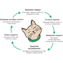 Сухой корм для кошек MyBestie Сенситив Утка с ягненком (400г)