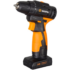 Дрель-шуруповерт Вихрь ДА-24Л-2К/Б (72/14/24)