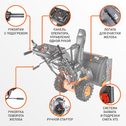 Снегоуборщик Patriot Сибирь 62 426108662