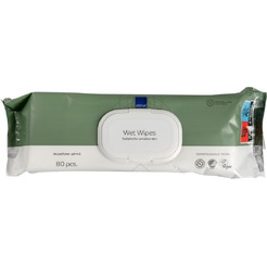 Влажные салфетки без запаха Abena 80шт (20х27)