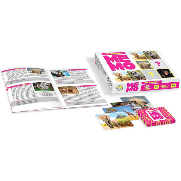 Настольная игра Десятое королевство Мемо. Мир животных 03590