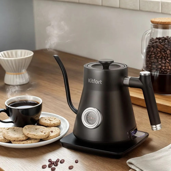Электрочайник для варки кофе Kitfort КТ-6760