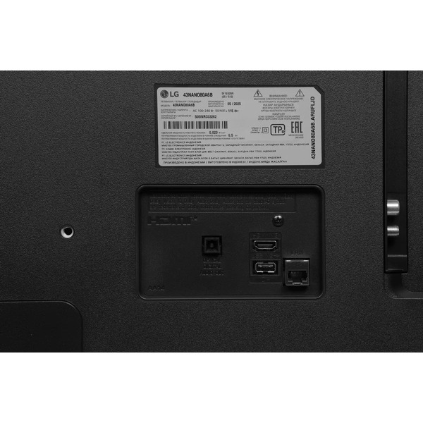 Телевизор LG 43NANO80A6B