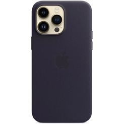 Бампер BINGO Leather Magsafe APPLE iPhone 14 Pro Max Синий