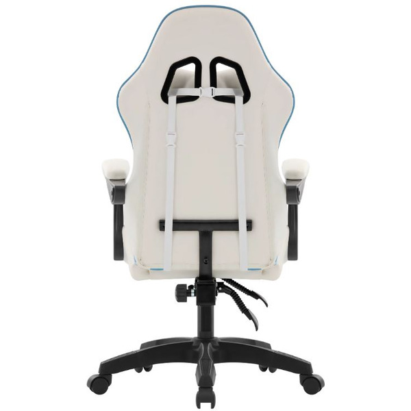 Кресло компьютерное Defender Legas (белый/голубой)