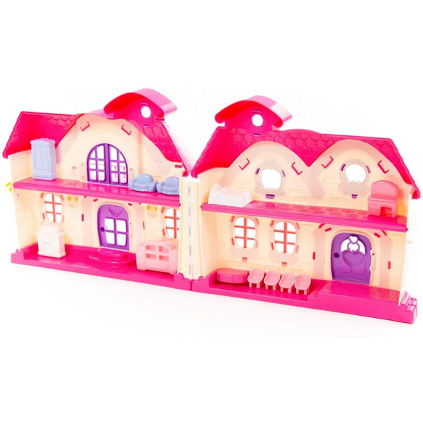 Кукольный домик Полесье Сказка с набором мебели 78261