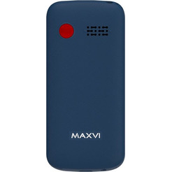 Кнопочный телефон Maxvi B100i (синий)
