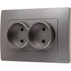 Розетка Leiden Electric Steen 806077