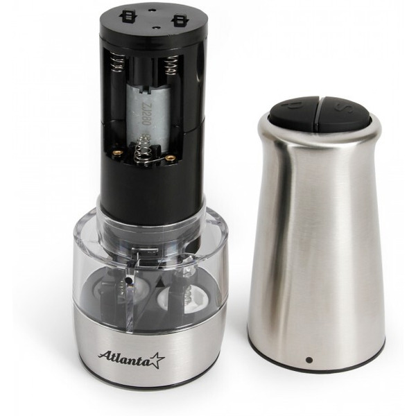 Мельница электрическая для специй Atlanta ATH-4627 (silver)