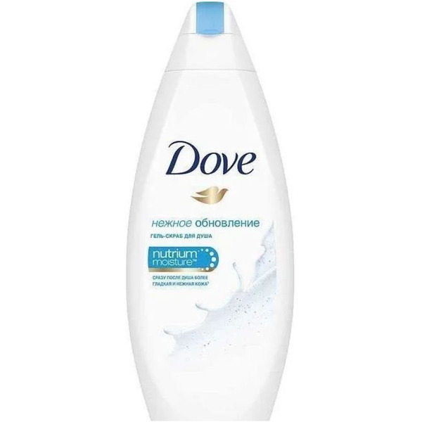 Гель-скраб для душа DOVE Нежное обновление 250 мл