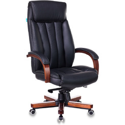 Кресло Бюрократ T-9922WALNUT (черный)