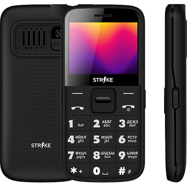 Телефон GSM STRIKE S20 (черный)