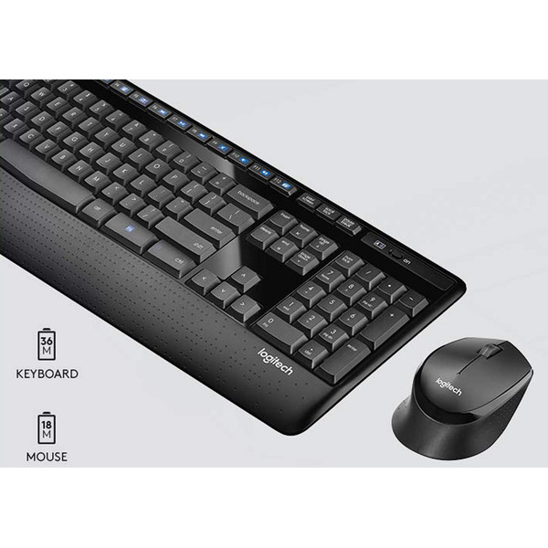 Клавиатура + мышь Logitech Wireless Combo MK345 (920-008534)