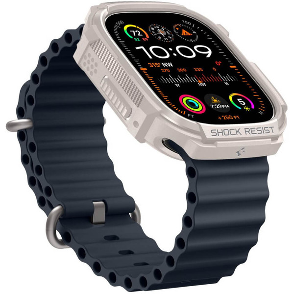 Чехол Spigen Rugged Armor для Apple Watch Ultra 1 / 2 49 мм ACS07381