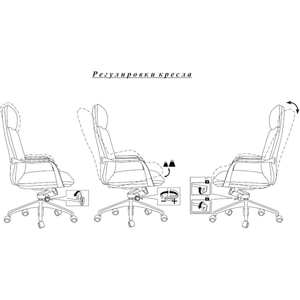 Офисное кресло Бюрократ Vega (белый)