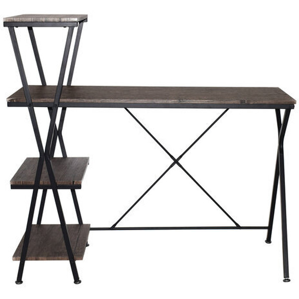 Стол-стеллаж Brabix Loft CD-004 (мореный дуб)