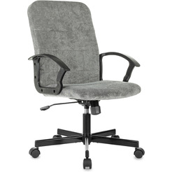 Офисное кресло Бюрократ Triest (серый Fabric Light-19)