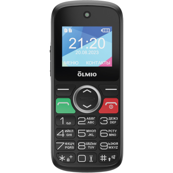 Мобильный телефон Olmio C18 (черный)