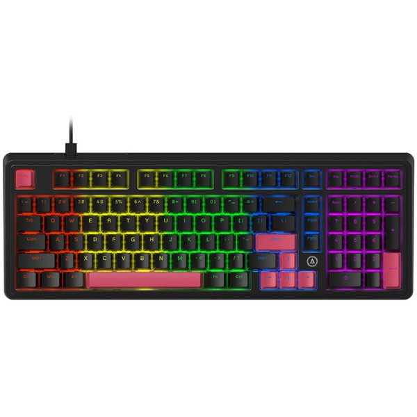 Компьютерная клавиатура AJAZZ AK980 (черно-красная)