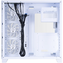 Корпус 1stPlayer MV8-TP MV8-TP-WH-3F7R-W-1F7-W (белый)