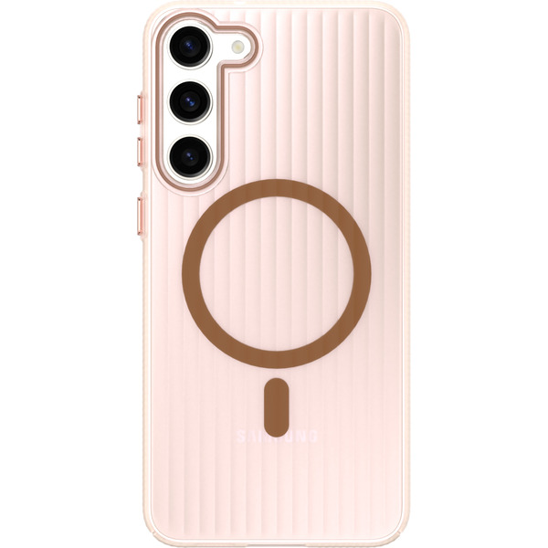 Задняя накладка CASE Translucent Strip Samsung Galaxy S23 Plus, золотой