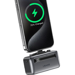 Внешний аккумулятор USAMS CD233 Mini 5000mAh (серый)