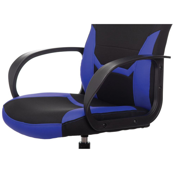 Кресло Brabix Alpha GM-018 532638 (черный/синий)