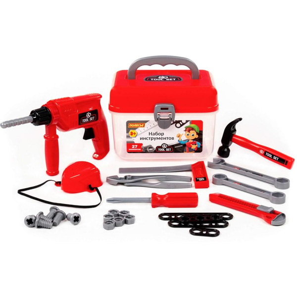 Набор инструментов Полесье №27 (25 элементов) 92410