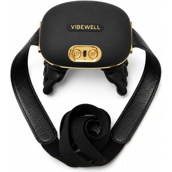 Массажер для тела ручной VibeWell P-054 (черный)