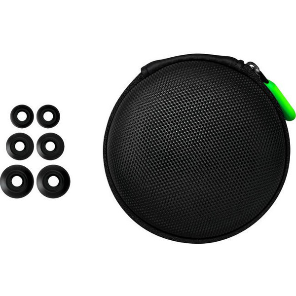 Наушники Razer Hammerhead V2 (RZ12-01730100-R3G1) черный/зеленый