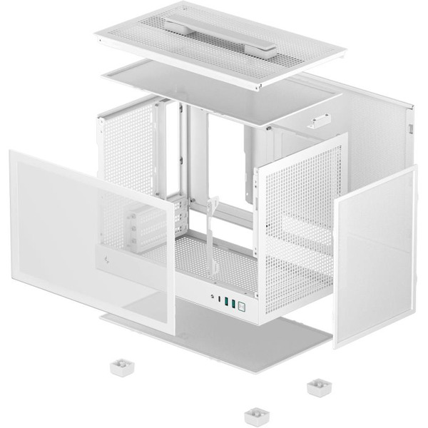 Корпус DeepCool CH160 WH R-CH160-WHNGI0-G-1