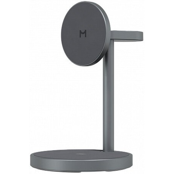 Беспроводное зарядное Magssory Base Pro Wireless Qi2 WCH012m (темно-серый)