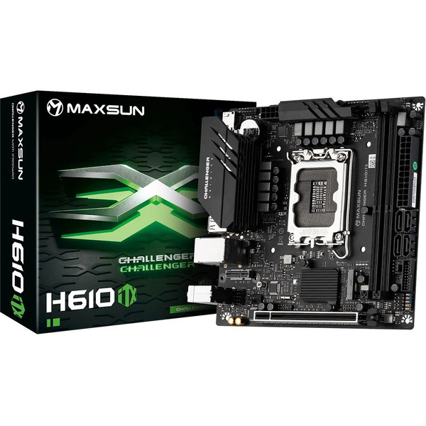 Материнская плата Maxsun Challenger H610 ITX 2LAN V3